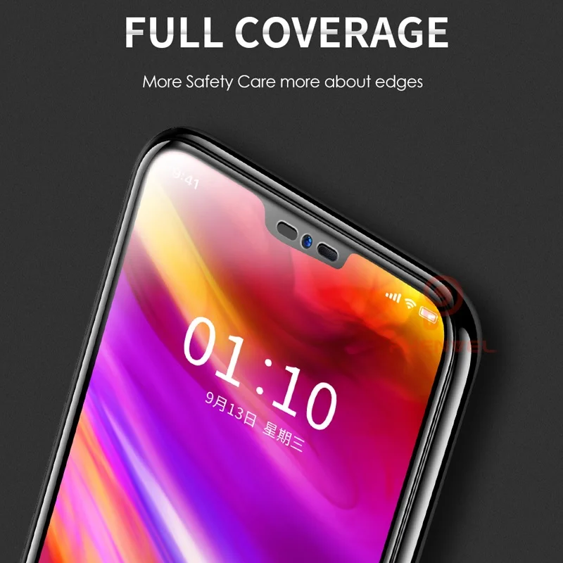 Phenvel 3D закаленное стекло для LG G7 Thinq 9H полное покрытие олеофобное покрытие стекло Защитная пленка для LG G7 защита экрана