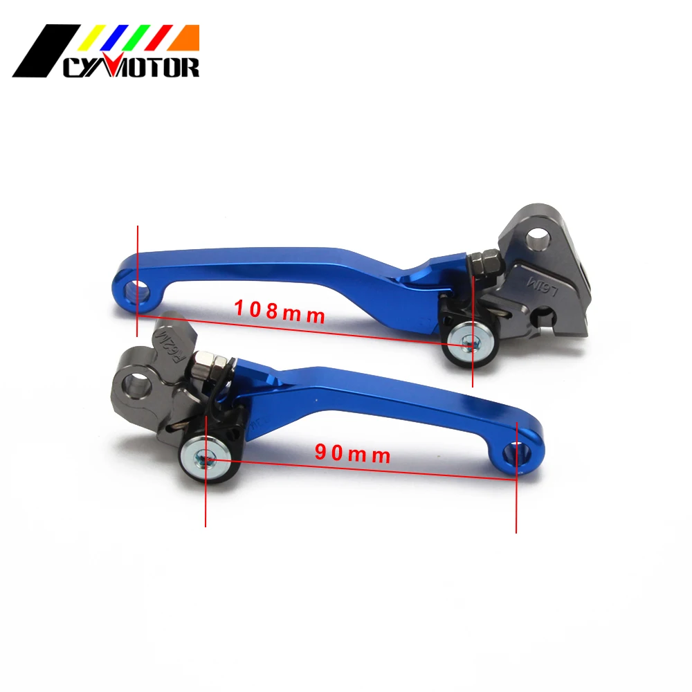 Рычаги поворотного тормоза и сцепления для мотоцикла CNC YAMAHA YZ125 YZ250 YZ250F YZ426F YZ450F YZ 125