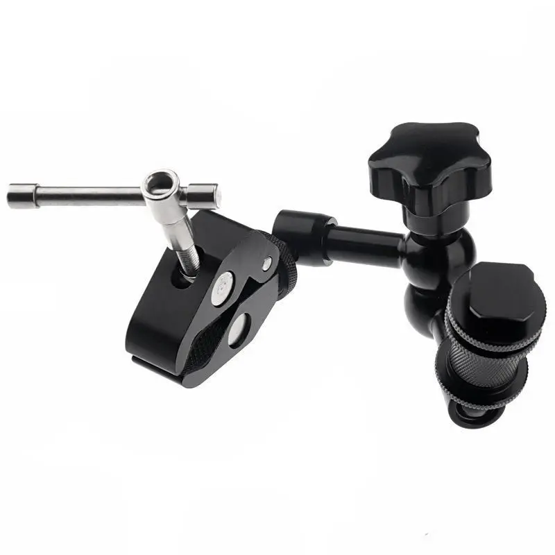 Регулируемый волшебный шарнир ручной зажим для Nikon Sony DSLR Gopro Hero 4 3 Xiaoyi SJCAM AEE