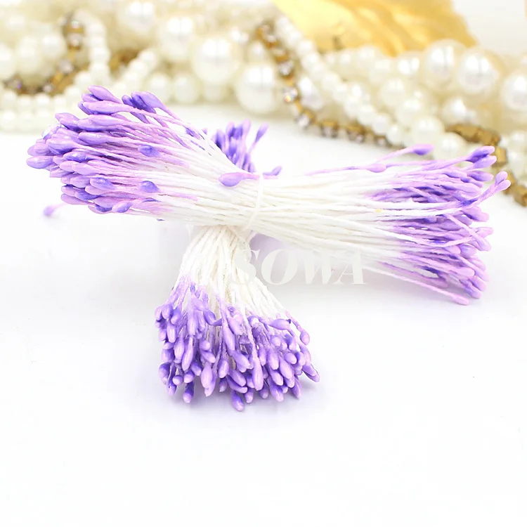 Бесплатная доставка 900 шт./лот 1 мм Двойные головки светло фиолетового цвета