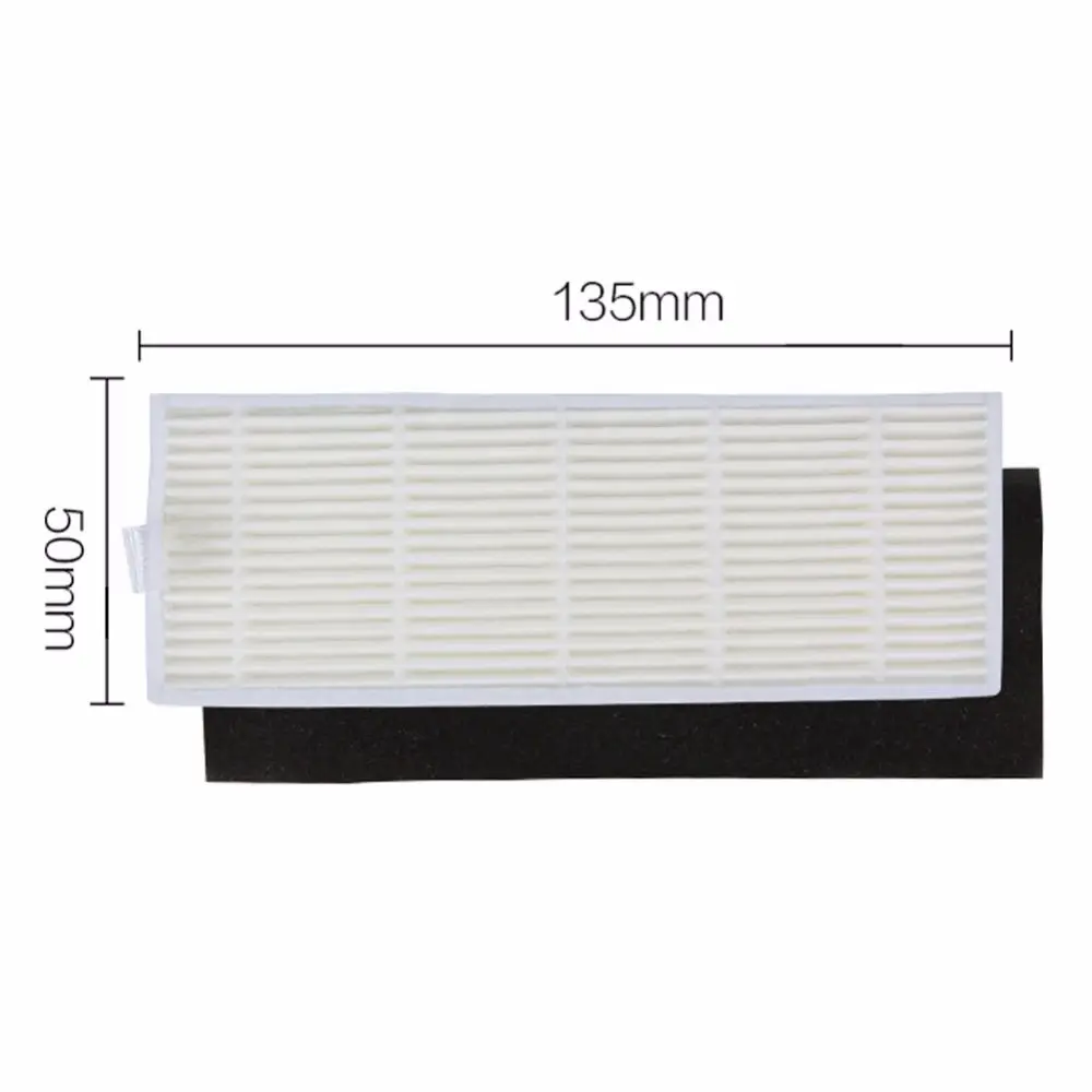 Best Sell New 1Pcs Main Brush+4Pcs Dust HEPA Filter+4Pcs Side Brush Accessories Parts For ILIFE A4s Robot Vacuum Cleaner | Бытовая
