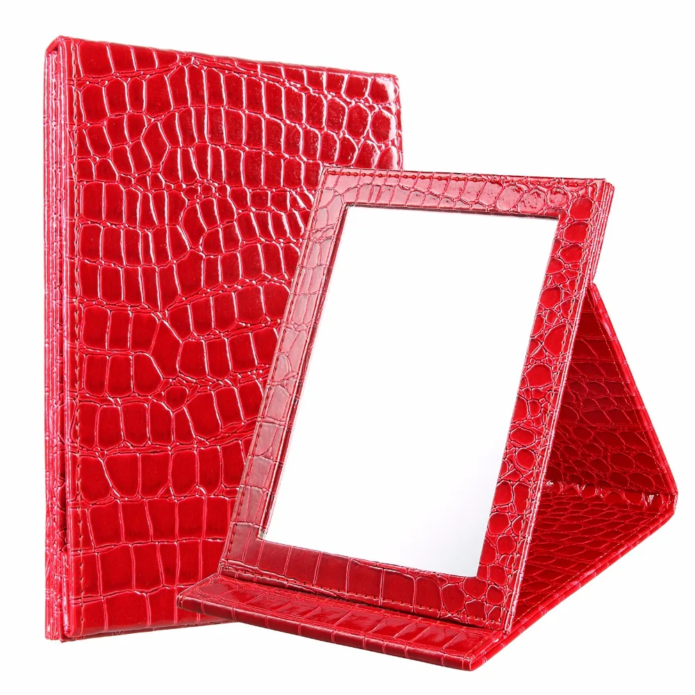 Многоцветное складное зеркало для макияжа с рисунком аллигатора женское