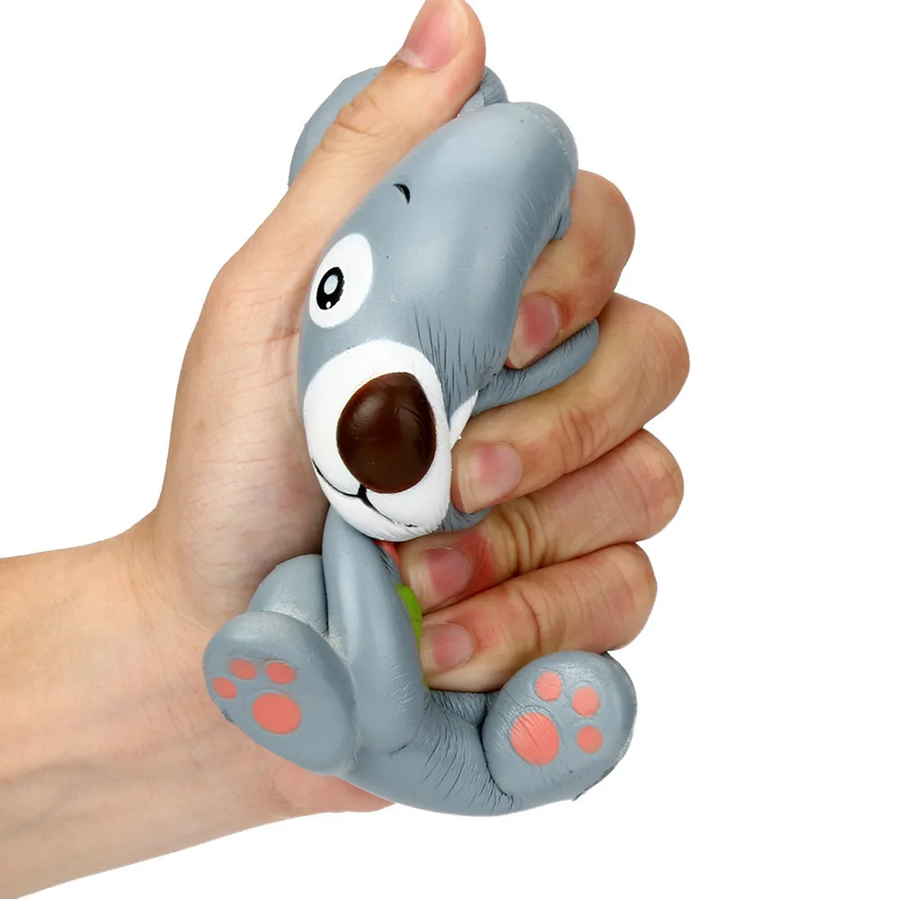 Новинка, 12 см, милая игрушка коала, сжимается, хлюпает, игрушка, склюпает, очаровательные медвежьи, медленно поднимающийся крем, сжимается, ароматические игрушки для снятия стресса