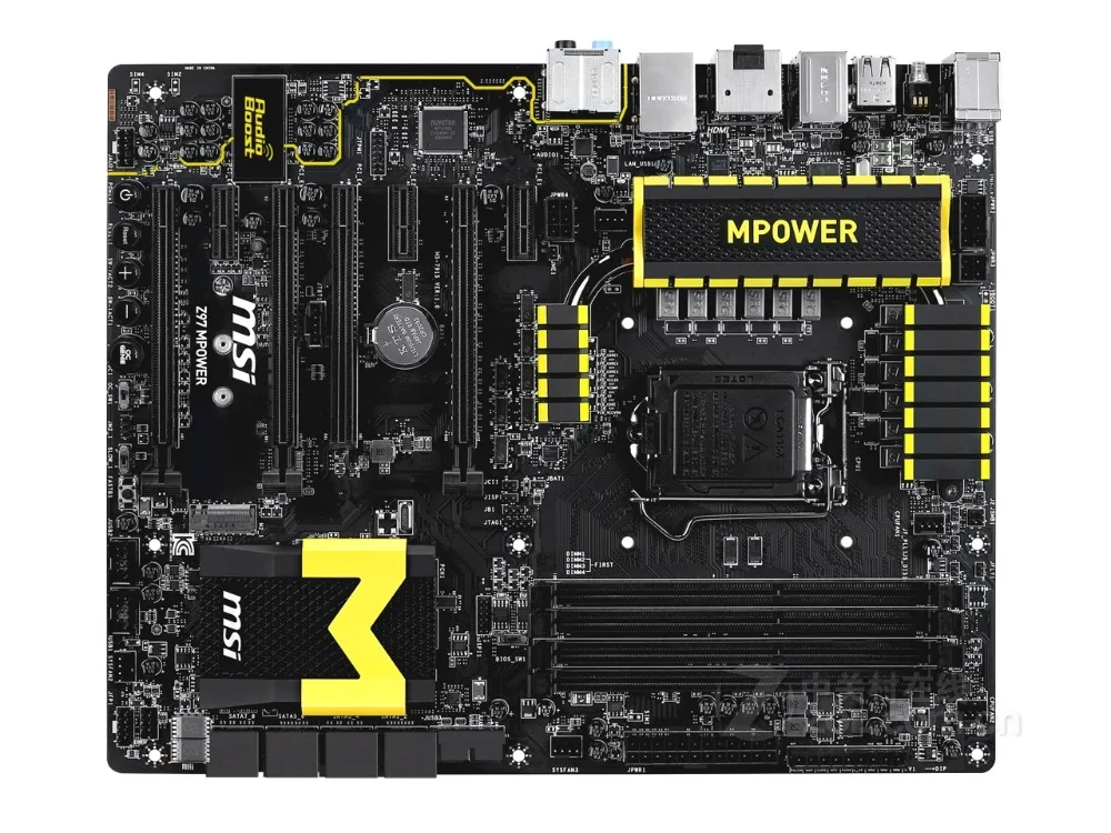 Bestellen Original Motherboard MSI Z97 MPOWER Z97 LGA 1150 DDR3 I3 I5 I7 DDR3 32G SATA3 USB 3,0