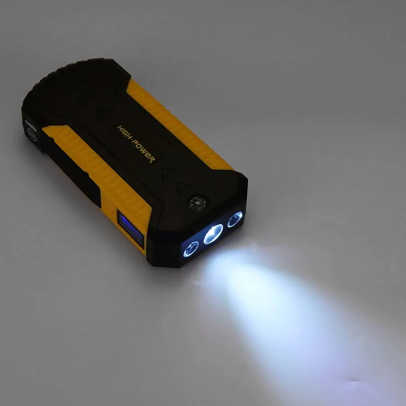 KROAK автомобильное пусковое устройство power Bank 89800mAh 12V 4USB автоматический усилитель аккумулятора аварийное зарядное устройство пусковое устройство с светодиодный светильник
