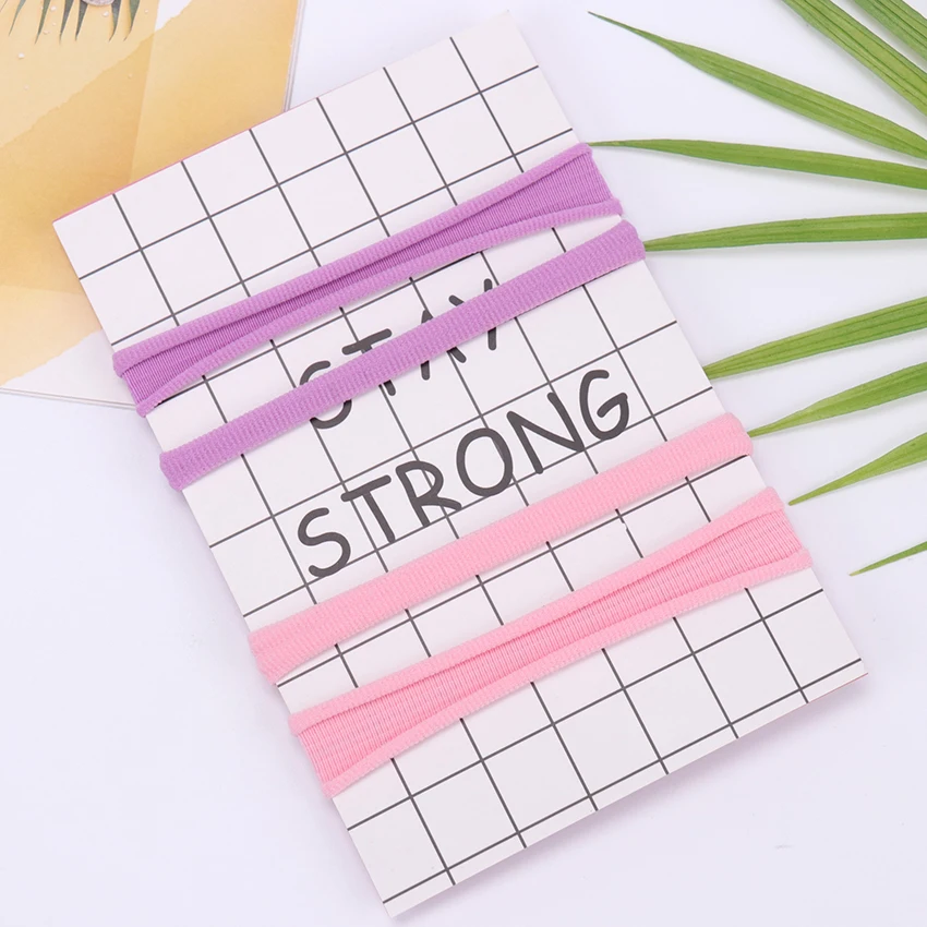 12 шт. нейлоновая повязка на голову резинка для волос йоги эластичная Детская