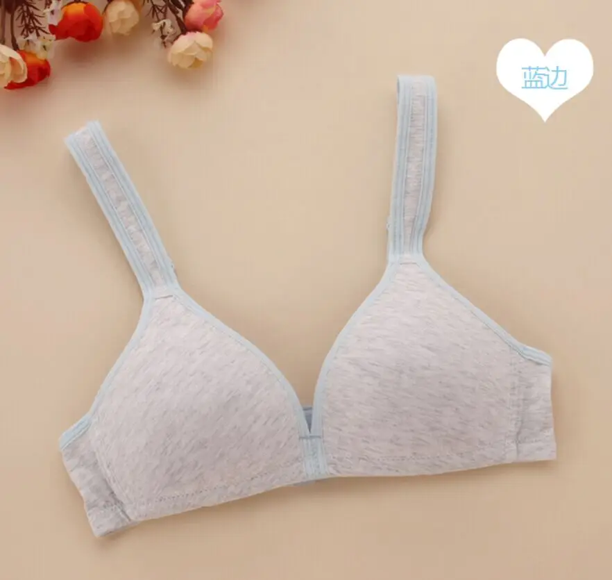 Серия для молодых девушек бюстгальтер без косточек девочек дышащие