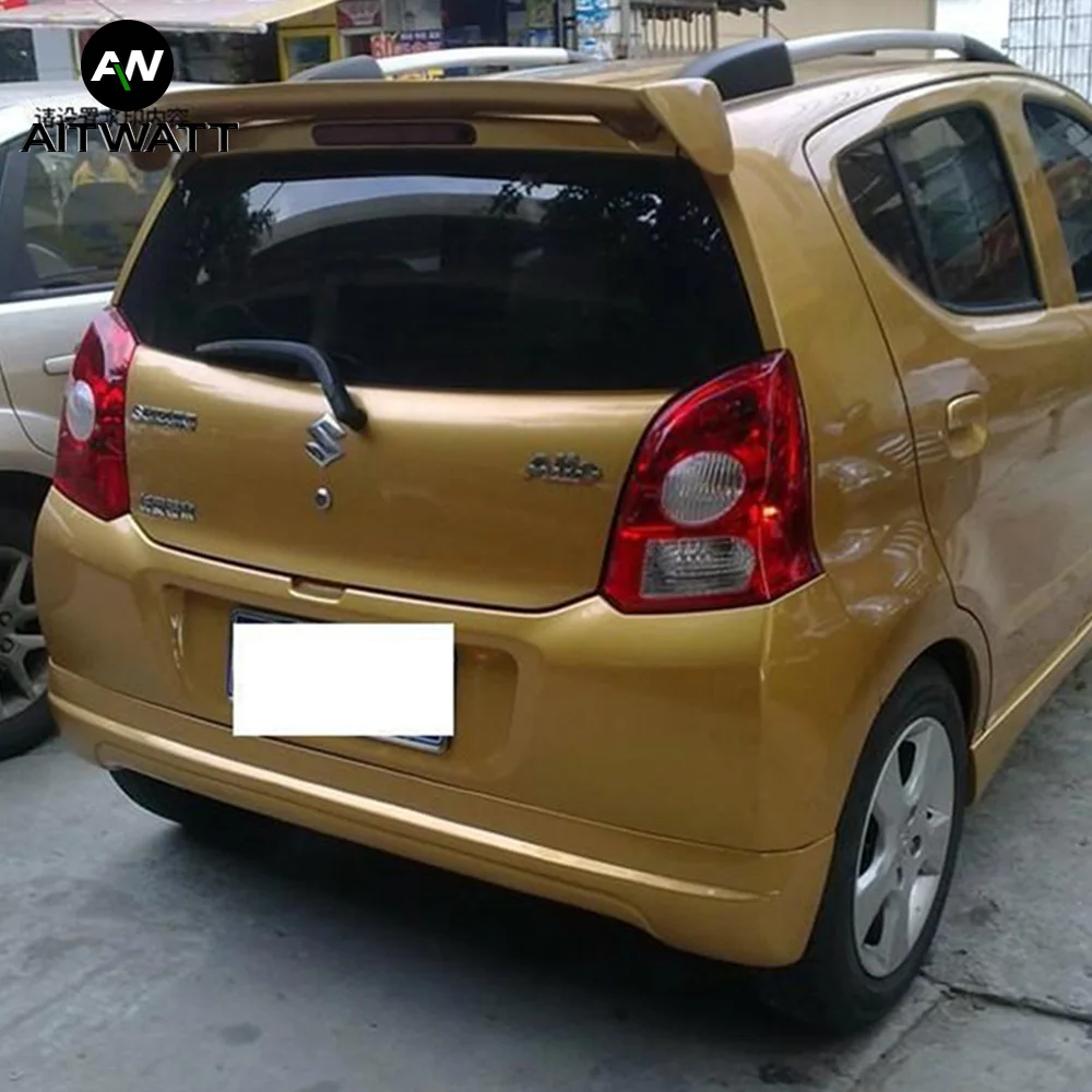 Автомобильный спойлер AITWATT подходит для Suzuki Alto 2005 2015 автомобильный Стайлинг ABS
