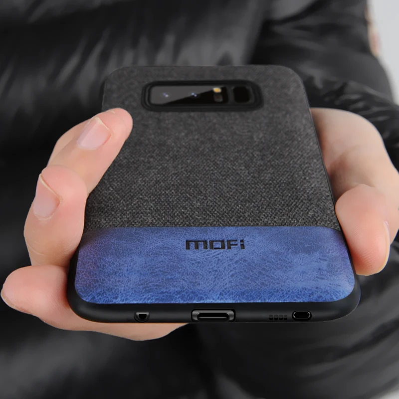 MOFi чехол для samsung S8 задняя крышка для samsung galaxy note 8 чехол силиконовый край note8 coque capas для galaxy s8+ чехол