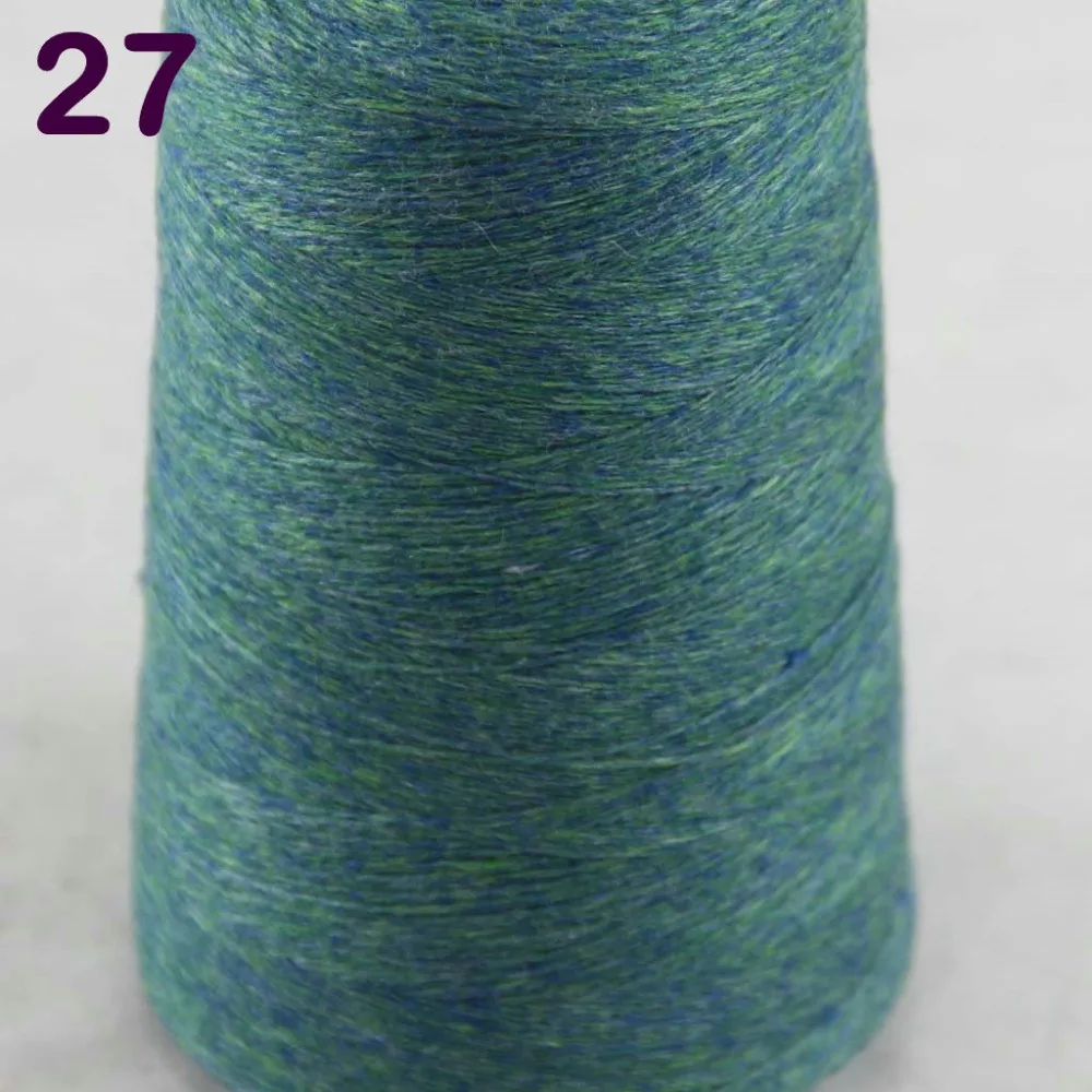 Sales 1X100g high quality 100% pure cashmere warm soft hand-woven tower yarn Green 26227 | Дом и сад