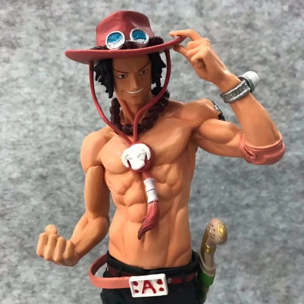 Аниме 25 см One Piece KOA King Of Artist 114th Portgas D Ace ПВХ фигурка Коллекционная модель игрушки
