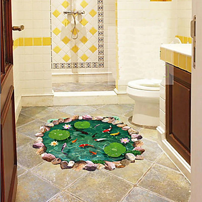 3D наклейки на стену Lotus|3d wall stickers|wall sticker3d |