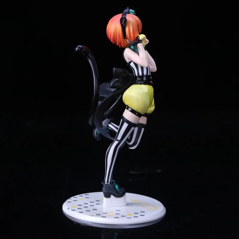 Японское аниме Love Live Rin Hoshizora Фигурки игрушки 23 см ПВХ модель куклы с коробкой