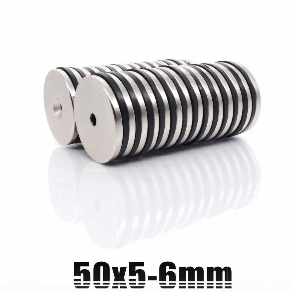 1 шт. неодимовый магнит 50 Х5 мм мм|countersunk magnet|permanent magnetrare earth |