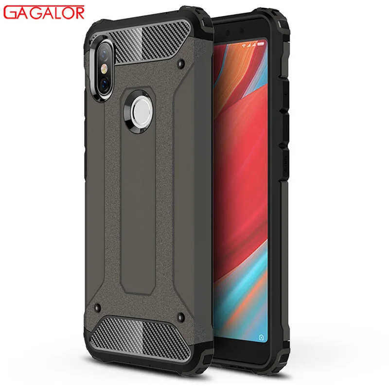 Shockproof Shell For Xiaomi Redmi S2 Y2 Case Armor Hard Phone for 6A Note 6 7 Pro Cover Hybrid Protective case |