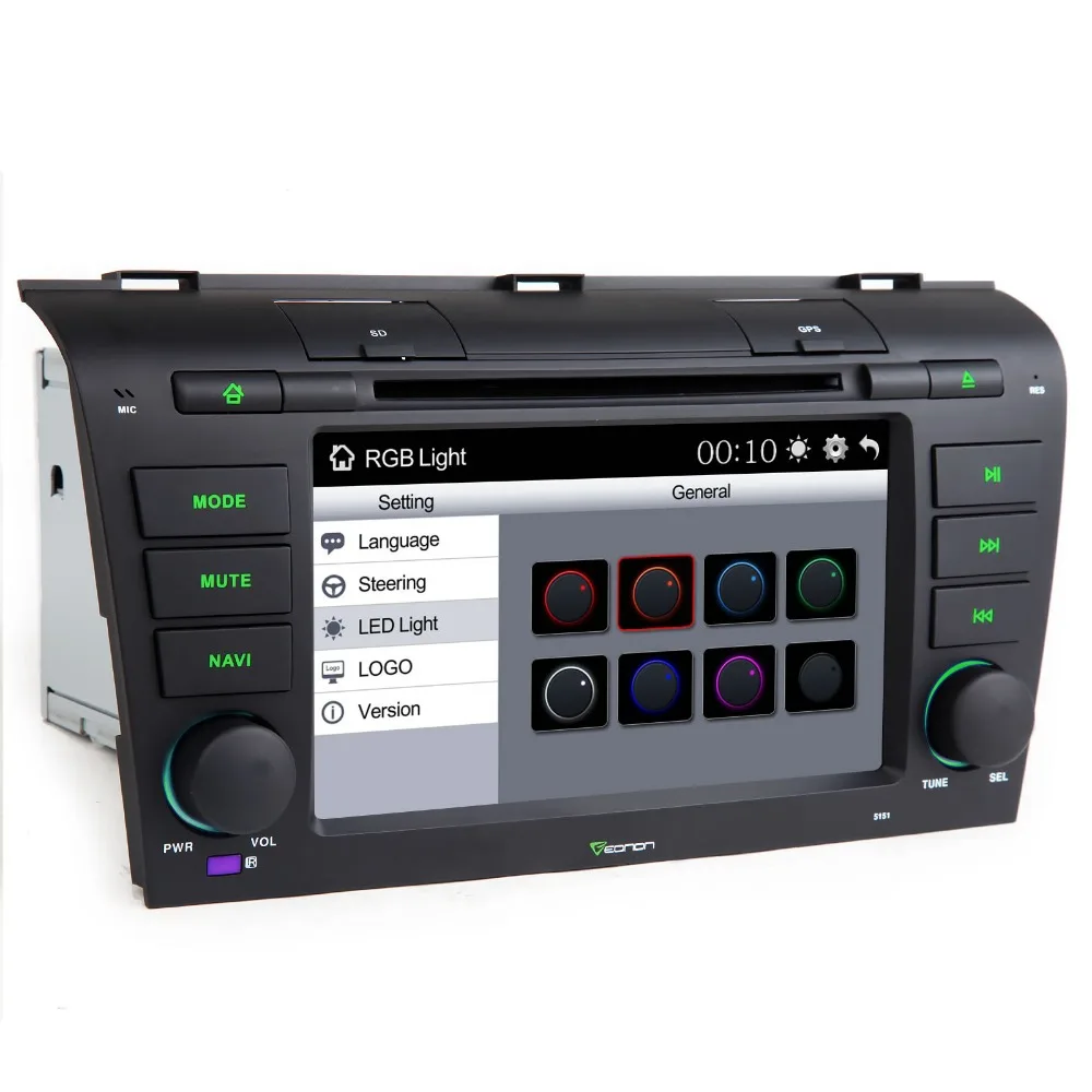 7 "Специальный автомобиль DVD GPS Sat Nav стерео головное устройство для Mazda 3 2004/2005/2006/