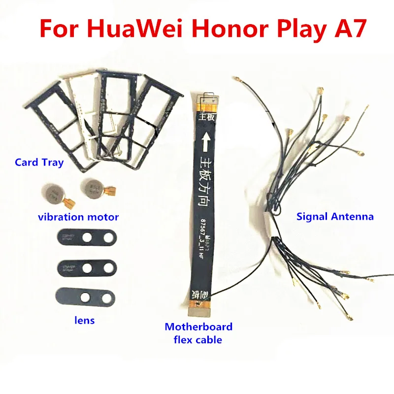 Для Huawei Honor Play A7 лоток карты объектив сигнальная антенна материнская плата