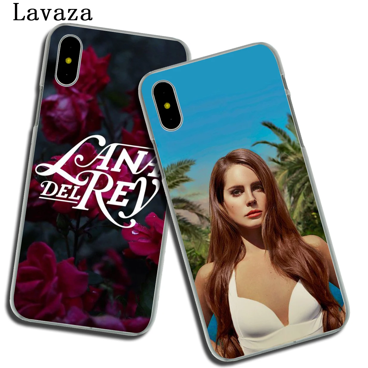 Жесткий чехол Lavaza lana del rey для iPhone XR X 11 Pro XS Max 7 8 6S 5 5S SE 4S 4 10