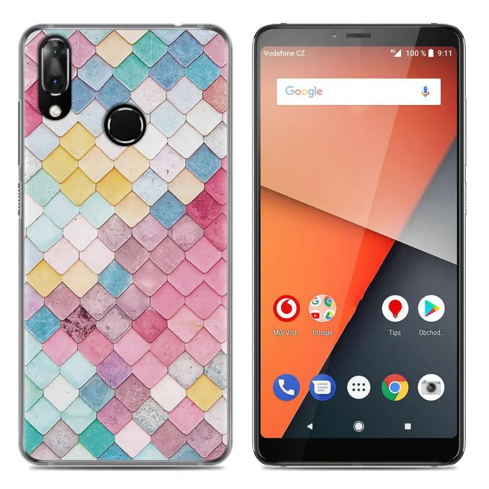 8 Цветной узор мягкий чехол для телефона VODAFONE SMART X9 5,7-дюймовый высококачественный милый дизайн окрашенный ТПУ силиконовый чехол - Цвет: 8