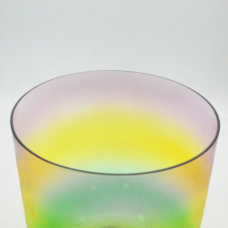 Поющая чаша из кварцевого кристалла Note 3th Octave с прозрасветильник Том