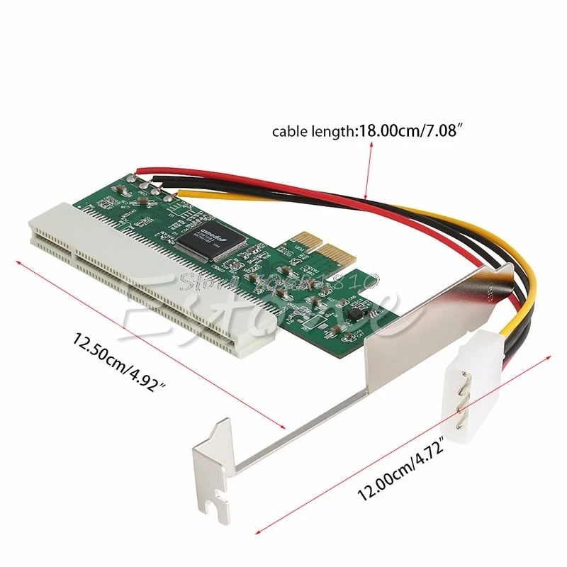 PCI-Express PCI-E для PCI шины Riser Card Высокая эффективность адаптер конвертер и Прямая поставка