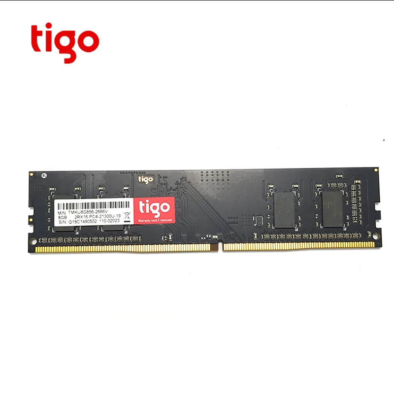 Tigo ram 8 Гб 2666 МГц Память DDR4 память DDR 4 288 PIN для настольных ПК игра ram пожизненная Гарантия