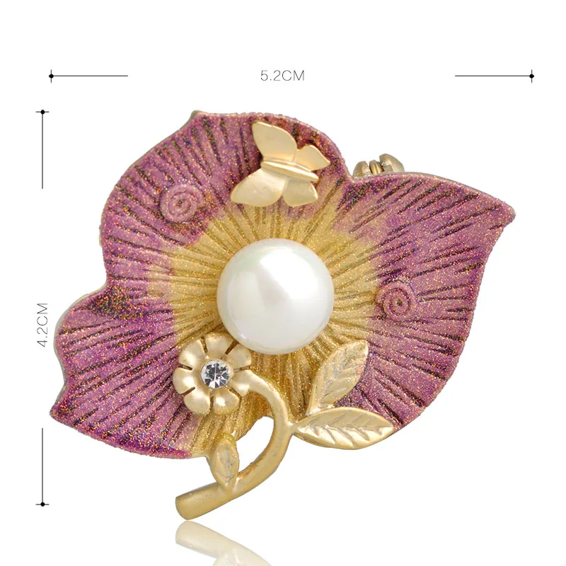 Marry Прекрасные Романтические Броши Корсажи Блестящая Эмаль Имитационные Жемчужные Броши Ювелирные Шипы на Воротнике Платье Шарф Свадебная Бижутерия.