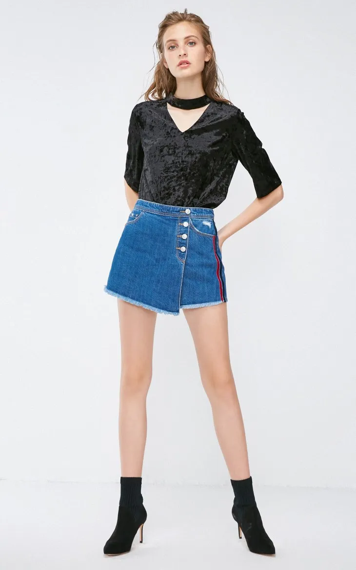 Vero Moda Женские Прозрачные топы с v-образным вырезом и коротким рукавом | 3183T1501