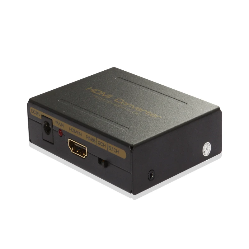 Для HDMI Совместимый оптический + SPDIF RCA L/R экстрактор преобразователь аудио