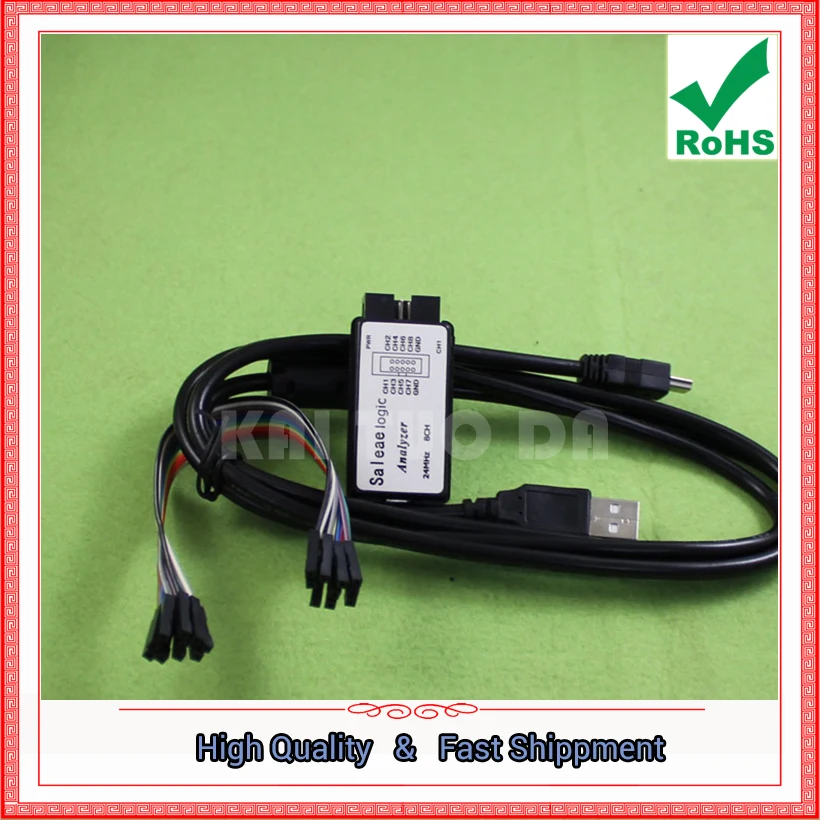 Логический анализатор логики Usb sa.leae отладка ПЛИС 8-канальная выборка 24M (C5A2) |