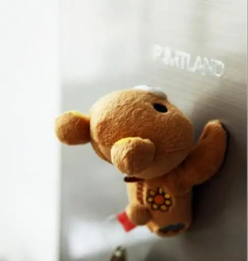 Мультяшный милый медведь магниты на холодильник стикер Rilakkuma сообщение клип семейный инструмент плюшевая игрушка подарок девочки дети куклы