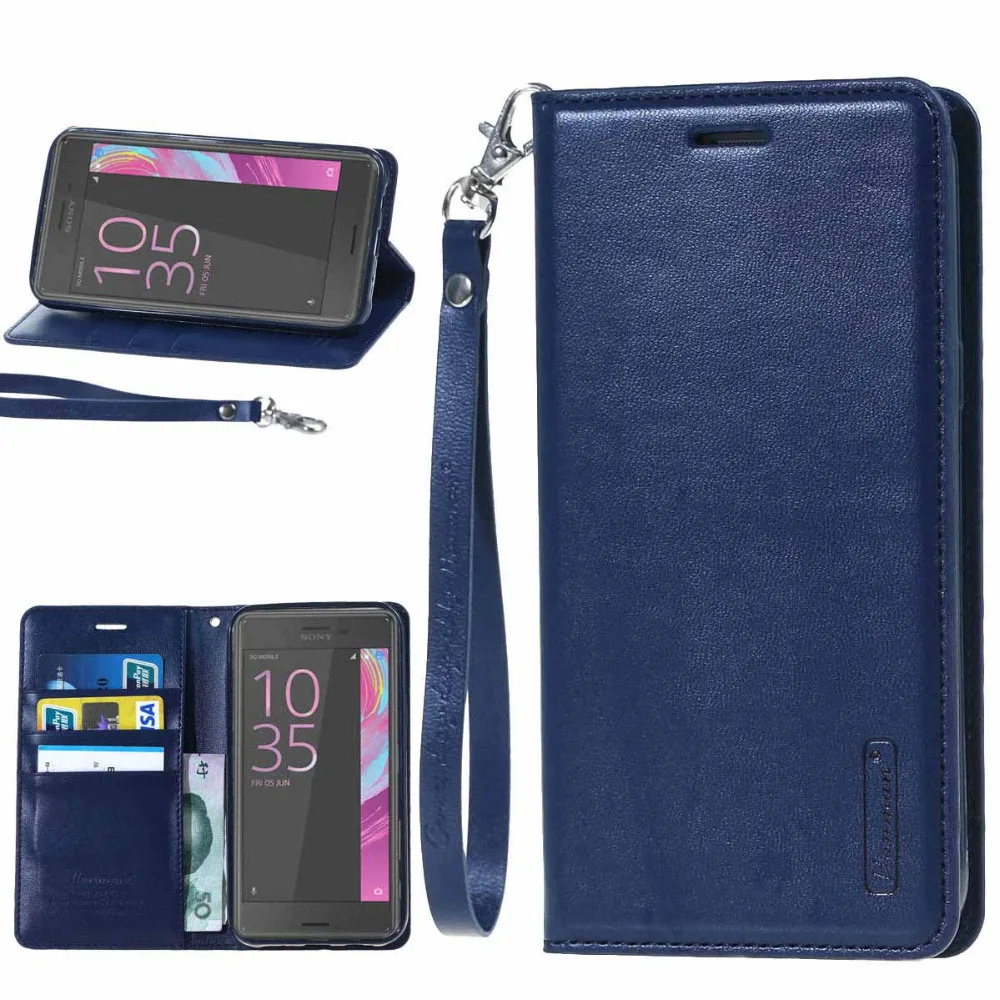 For Sony Xperia X Performance Case Luxury Leather Wallet Flip Card Slot Stand XP F8132 Phone Cover | Мобильные телефоны и