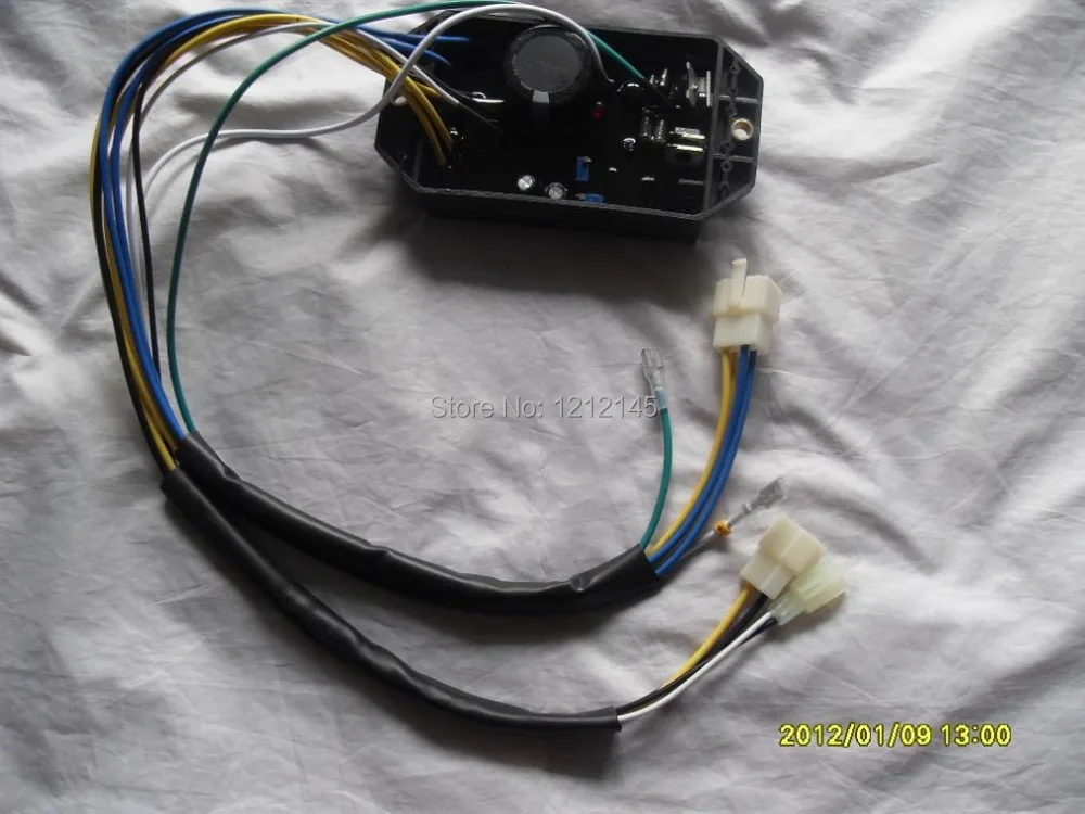 KI DAVR 50 S 10 проводов 5 кВт AVR Для Kipor KAMA 186F 178F Запчасти для дизельного генератора