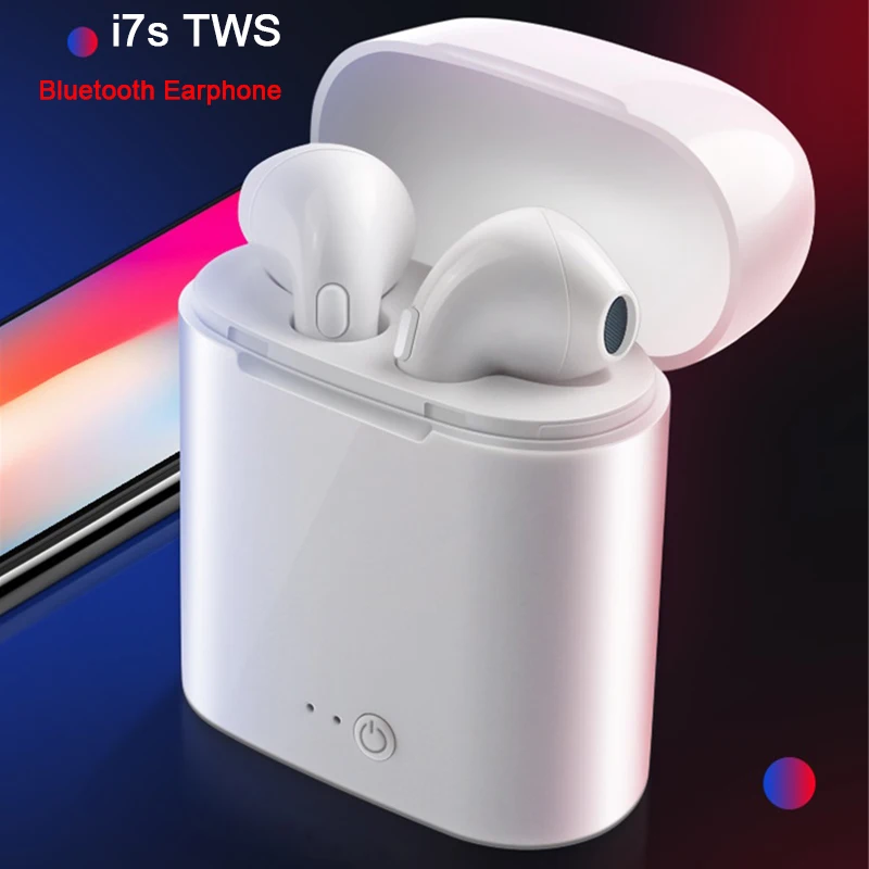 I7s TWS мини беспроводные Bluetooth наушники с микрофоном для Iphone Xiaomi всех смартфонов i10