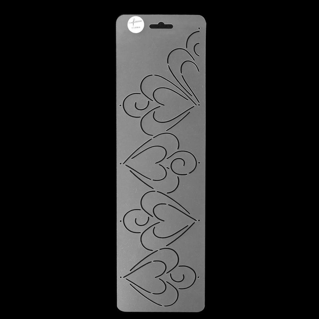 Пластиковый трафарет для стёганых изделий 3 шт.|Принадлежности рукоделия| |