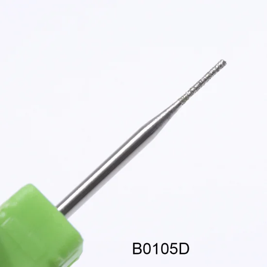 B0105D 1 шт. Алмазная дрель для ногтей 3/3" вращающаяся фреза для маникюра Электрический аппарат пилочки для ногтей аксессуары 14 типов TR056 - Цвет: B0105D