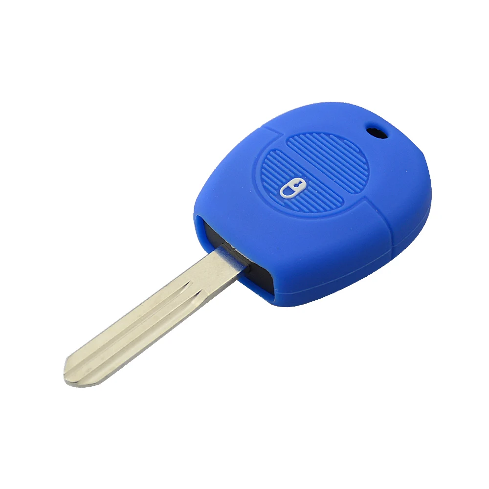 OkeyTech силиконовый чехол с 2 кнопками для автомобильного ключа защитный кожаный