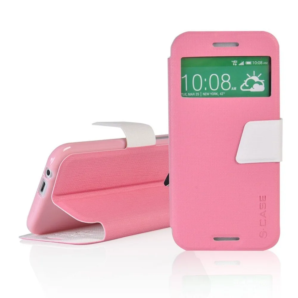 Из искусственной кожи 5.0For htc Desire 620 чехол для htc Desire 620 620 г 820 мини откидная крышка для сотового телефона чехол