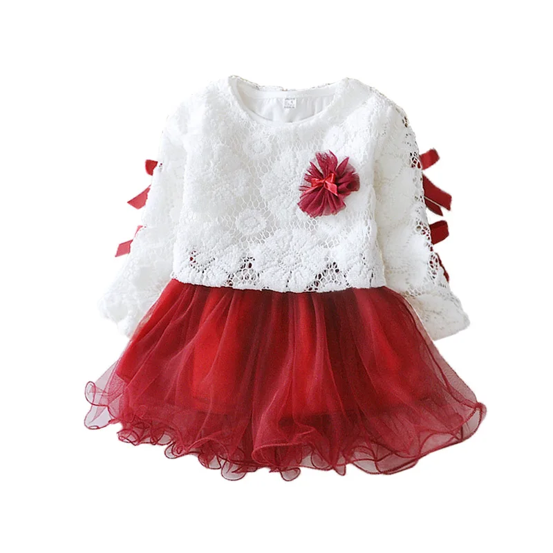 2 предмета платье для маленьких девочек кружевные платья пачки с галстуком