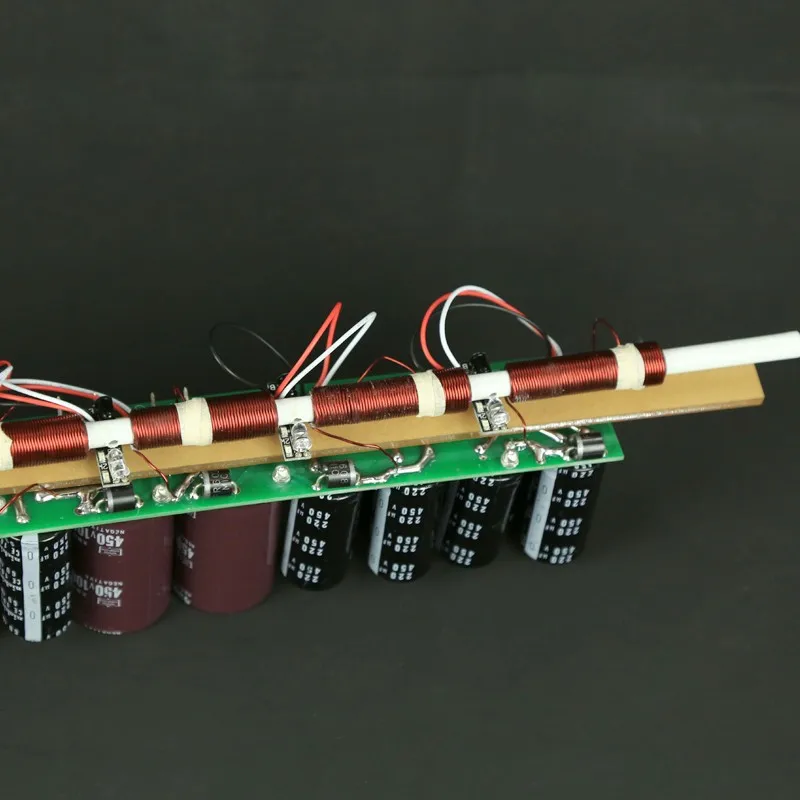 Электромагнитные пистолеты diy комплекты для обучения многоступенчатые