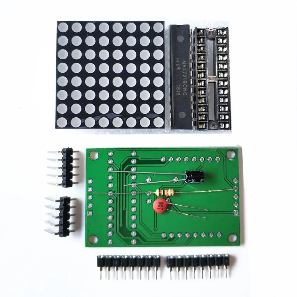 Max7219 Dot Matrix Module Display Diy Kit Mcu | Компьютеры и офис