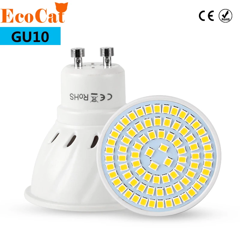 Светодиодная лампа GU10 220 В 2835 5730|ampoule led|lampada ledled spotlight gu10 |