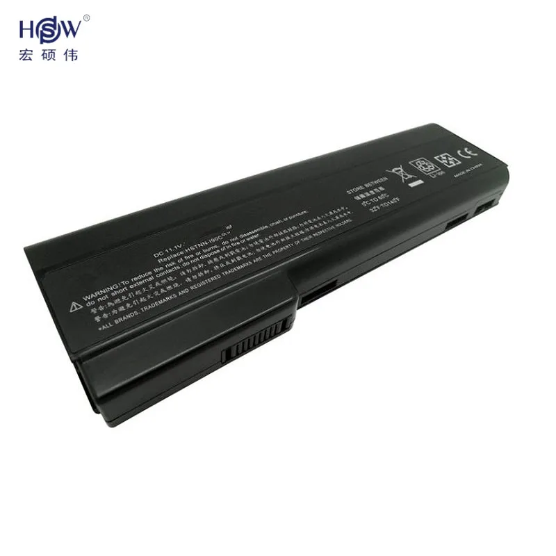 HSW 9 ячеек 7800 мАч Батарея для hp EliteBook 8460 P Вт 8560 ProBook 6360b 6460b 6465b 6560b 6565b 628369-421 628664-001 |