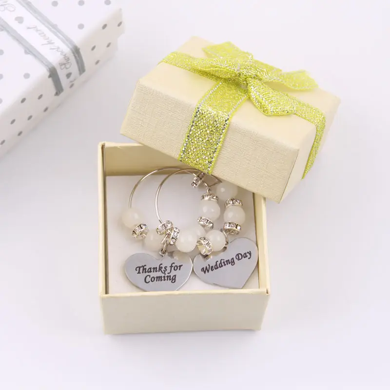 PATIMATE деревенские свадебные украшения кулон чашка вина кольцо Декор Кубок для