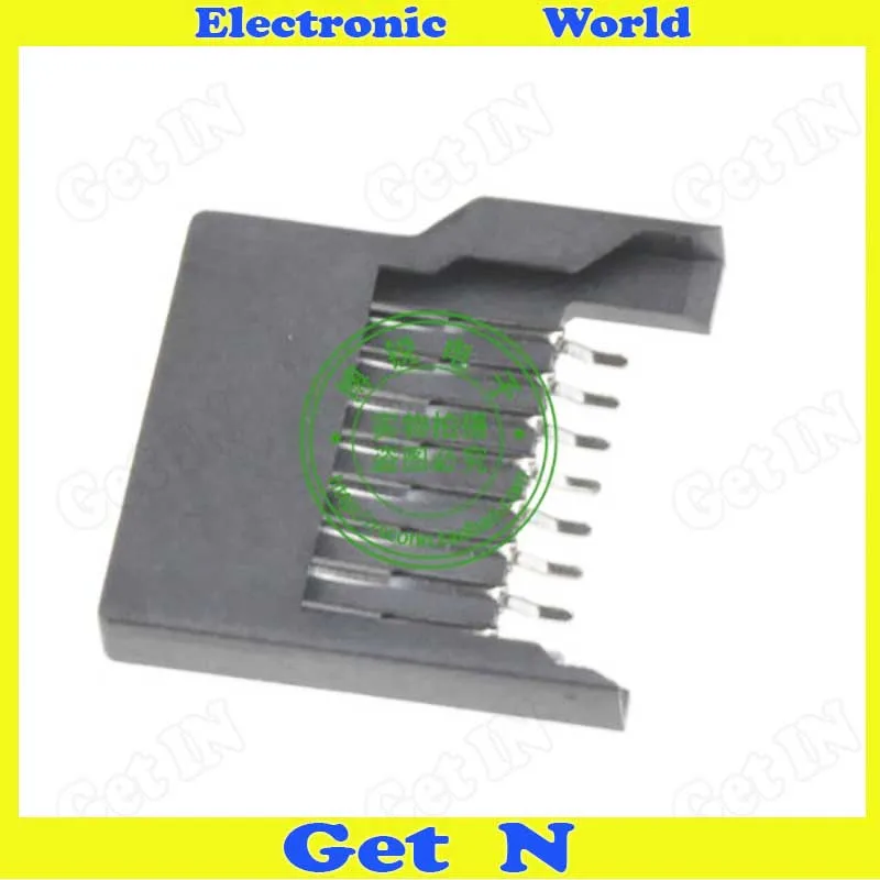 100pcs All Plastic TF Card Holder Easy Type Micro SD Connector Socket | Обустройство дома