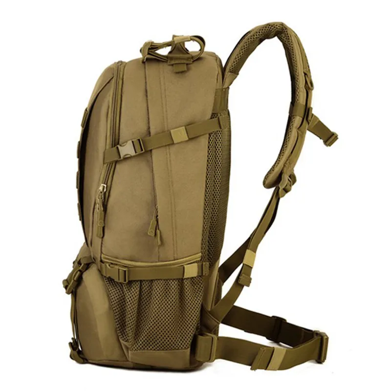 New Men Camouflage Backpack Trekking Military Backpacks Black Travel Waterproof Army Green Male Rucksack Nylon Knapsack | Багаж и сумки