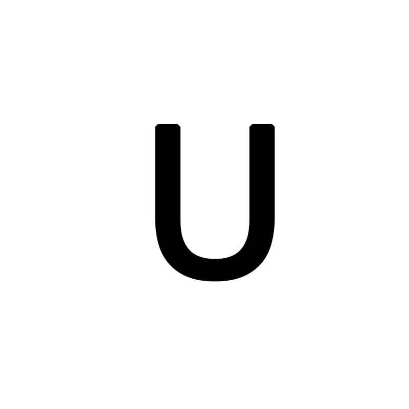 Fashion Double Layer Tiny Dainty Heart Initial Necklace Heart Shape Pendant Letter Necklace Name Chokers Necklaces for Women - Окраска металла: U