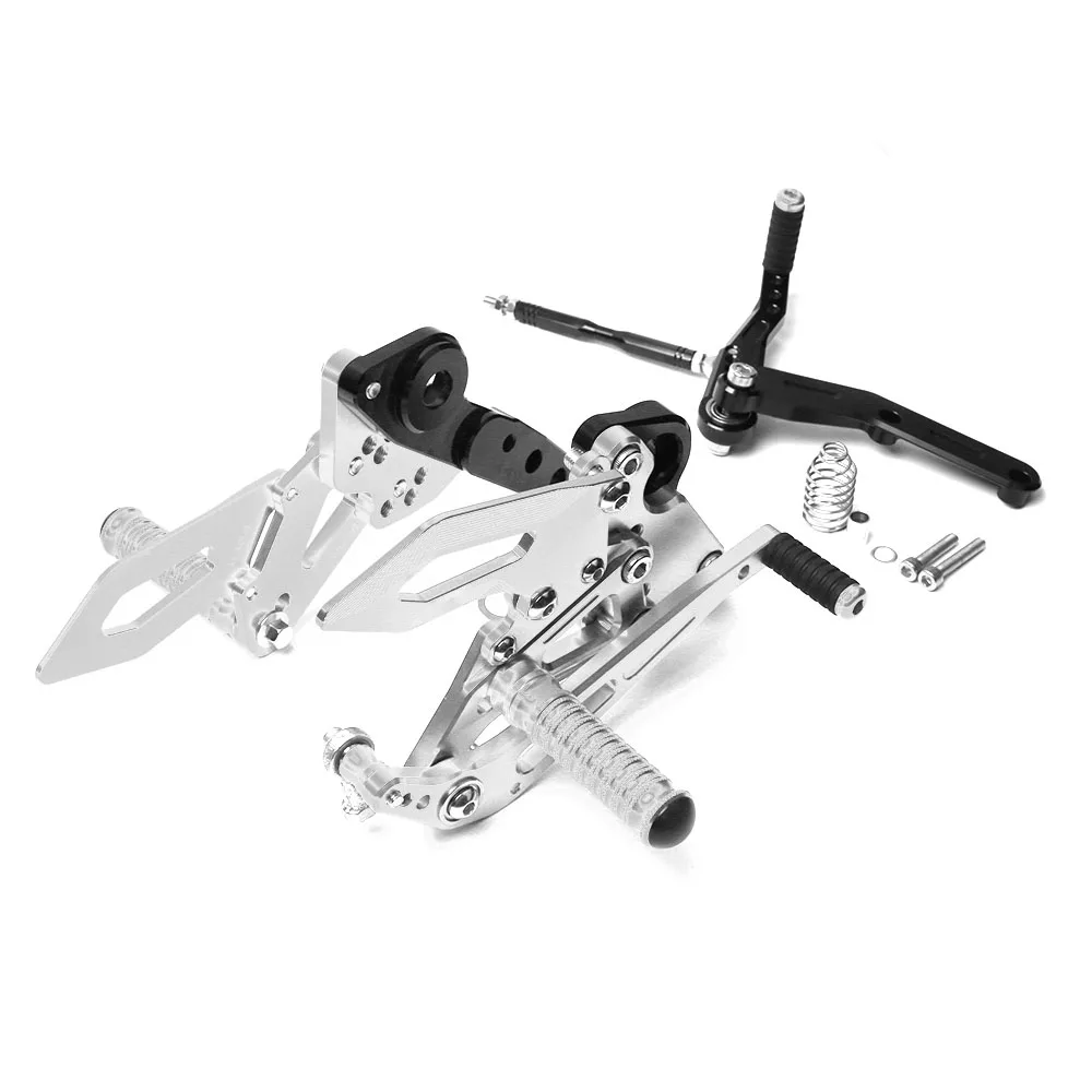 Алюминиевая Регулируемая подставка для ног Yamaha MT09 FZ09|rear set|foot restrear set foot pegs |