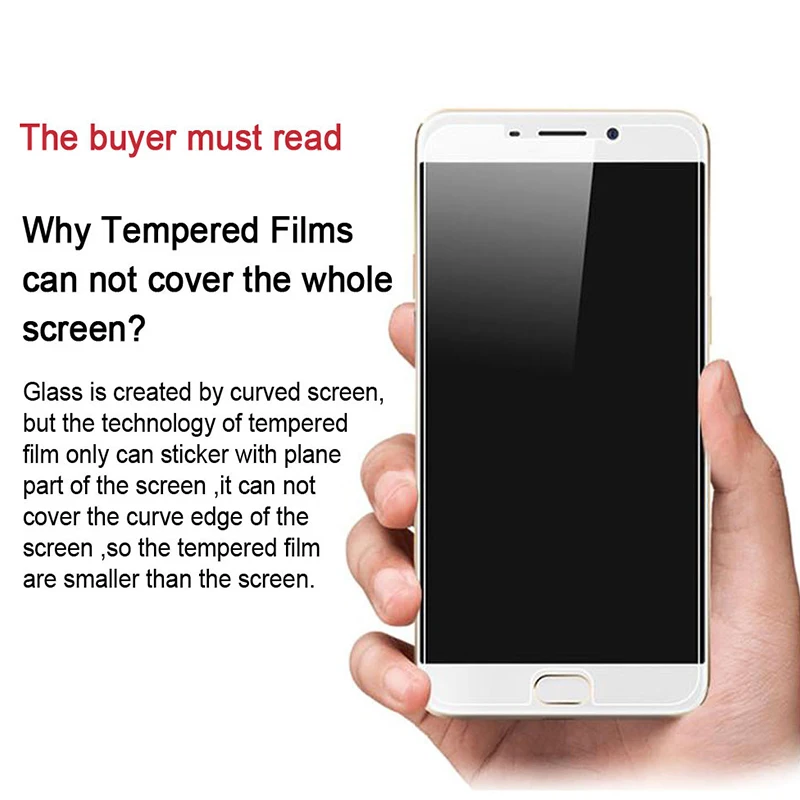 Закаленное стекло для смартфона Vertex Impress Energy 9H Взрывозащищенная защитная пленка экрана Защитная крышка