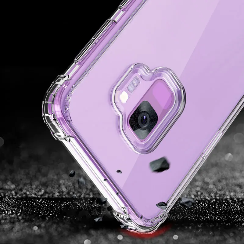 Ascromy для Galaxy S9 плюс Чехол Мягкий Бампер ТПУ Slim PC Защитный чехол КРЫШКА ДЛЯ Samsung S9Plus